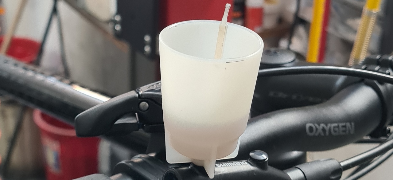 Service an hydraulicher Bremse